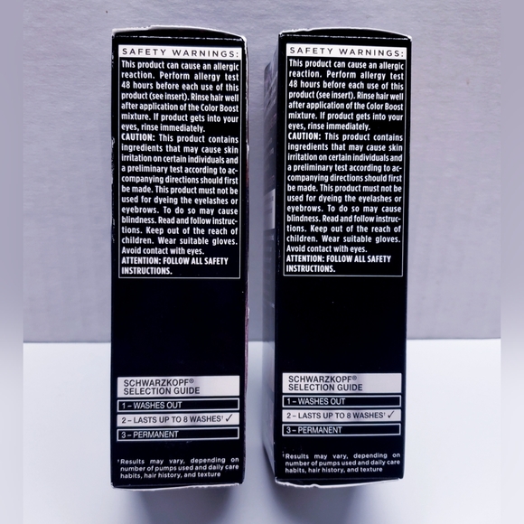 Schwarzkopf ICY Color Boost Vibrancy Booster Up To 8 Washes (2 pack) - Picture 6 of 7